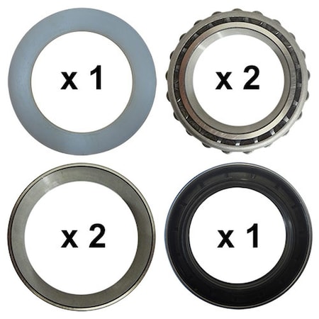 Aftermarket Drive Axle, Housing, Bearing Kit Fits InternationalCaseIH WN-338551A2BK-PEX